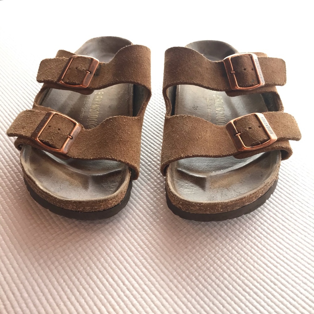 Birkenstock Arizona soft suede sandals, size 39